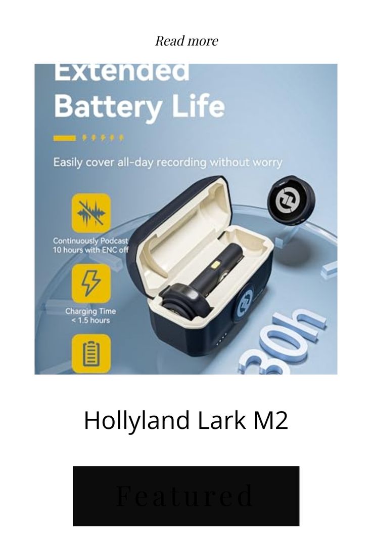 Hollyland Lark M2 Wireless Microphone